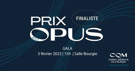 Les concerts du CIRMMT reconnus dans trois nominations pour le Prix Opus !