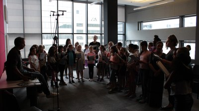 Visite avec des étudiants de l'École George-Étienne-Cartier